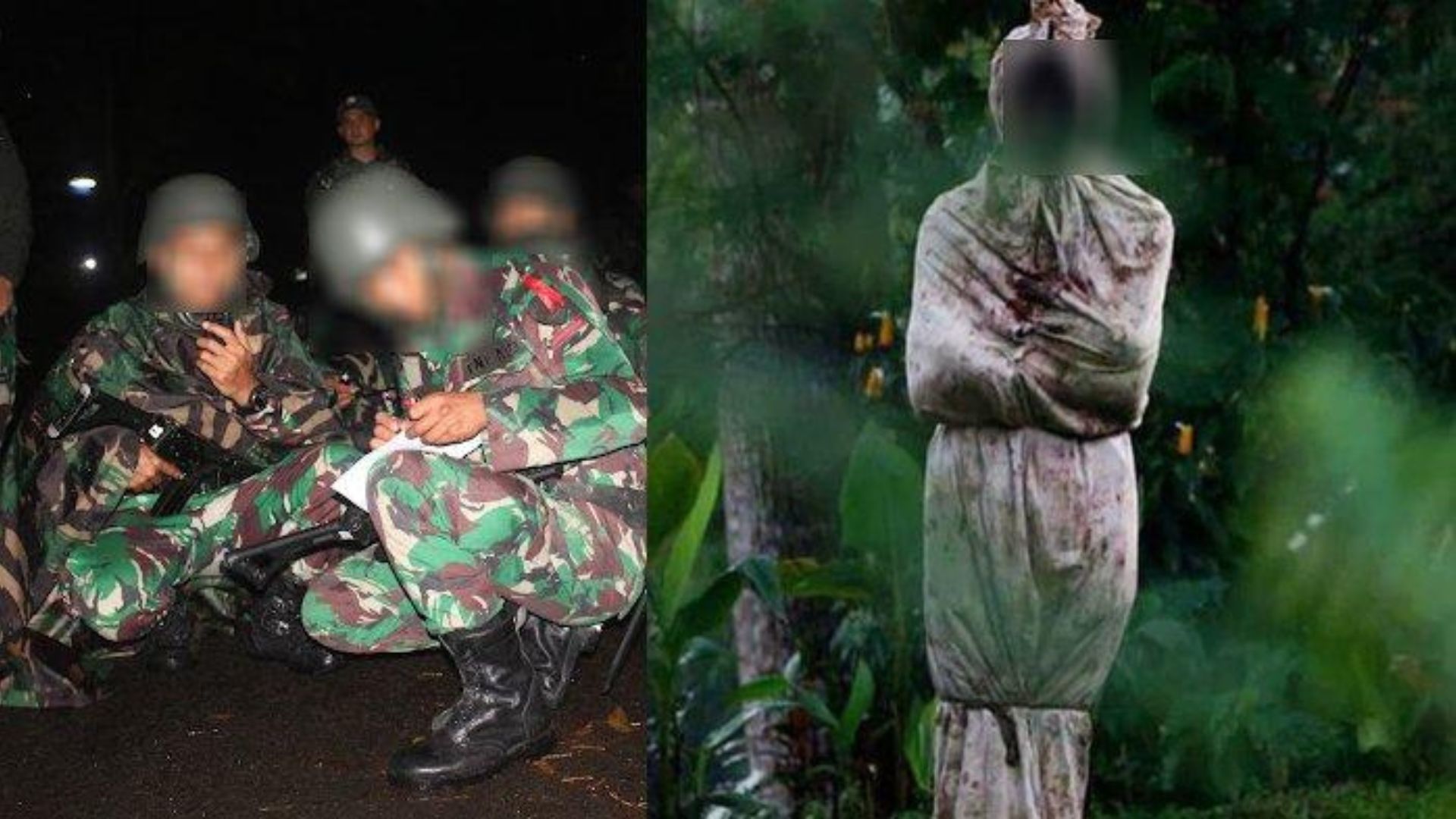 Anggota TNI Yang Pingsan Karena Lihat Pocong